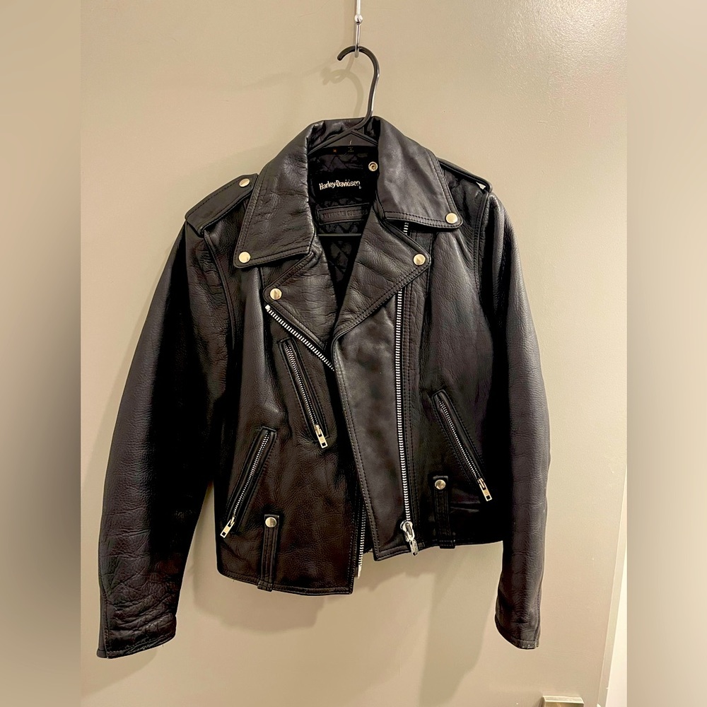 Vintage Harley-Davidson leather jacket